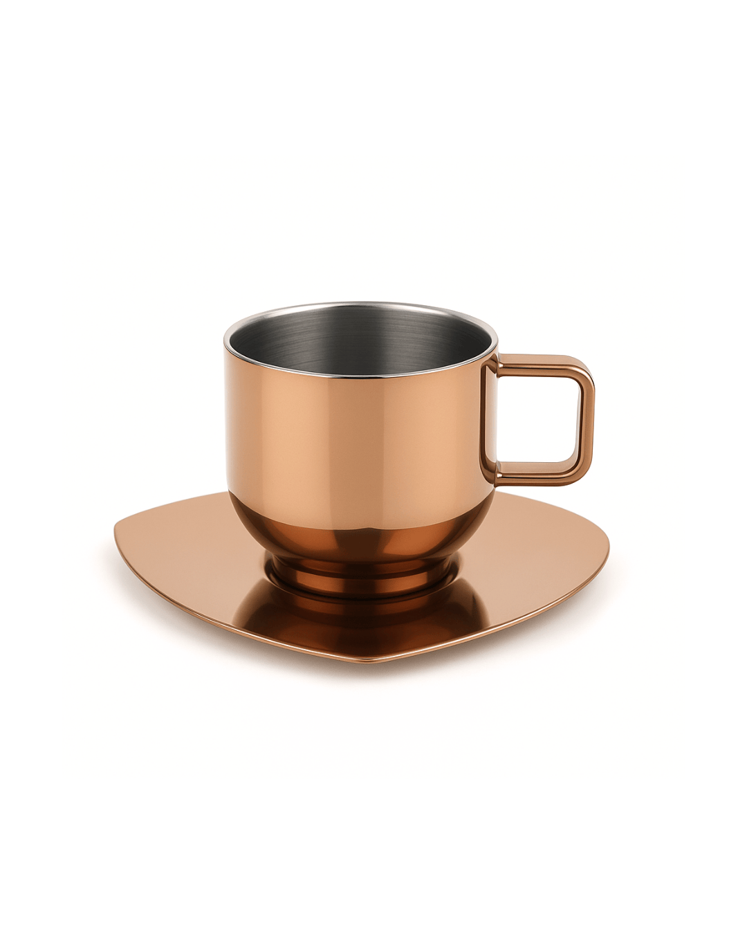 Cup Saucer Golden - PVD