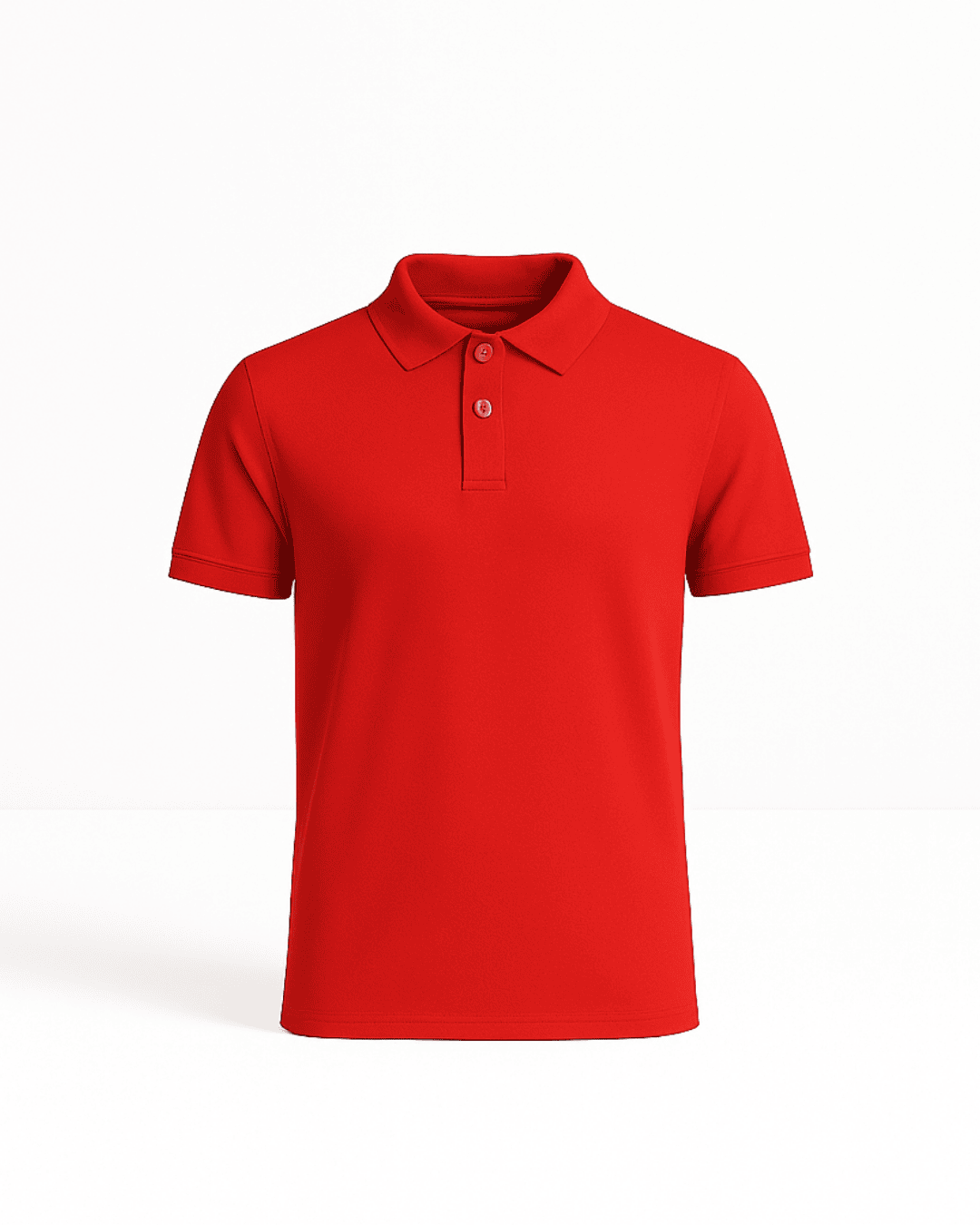 Plain Polo 100% cotton 230gsm - Red
