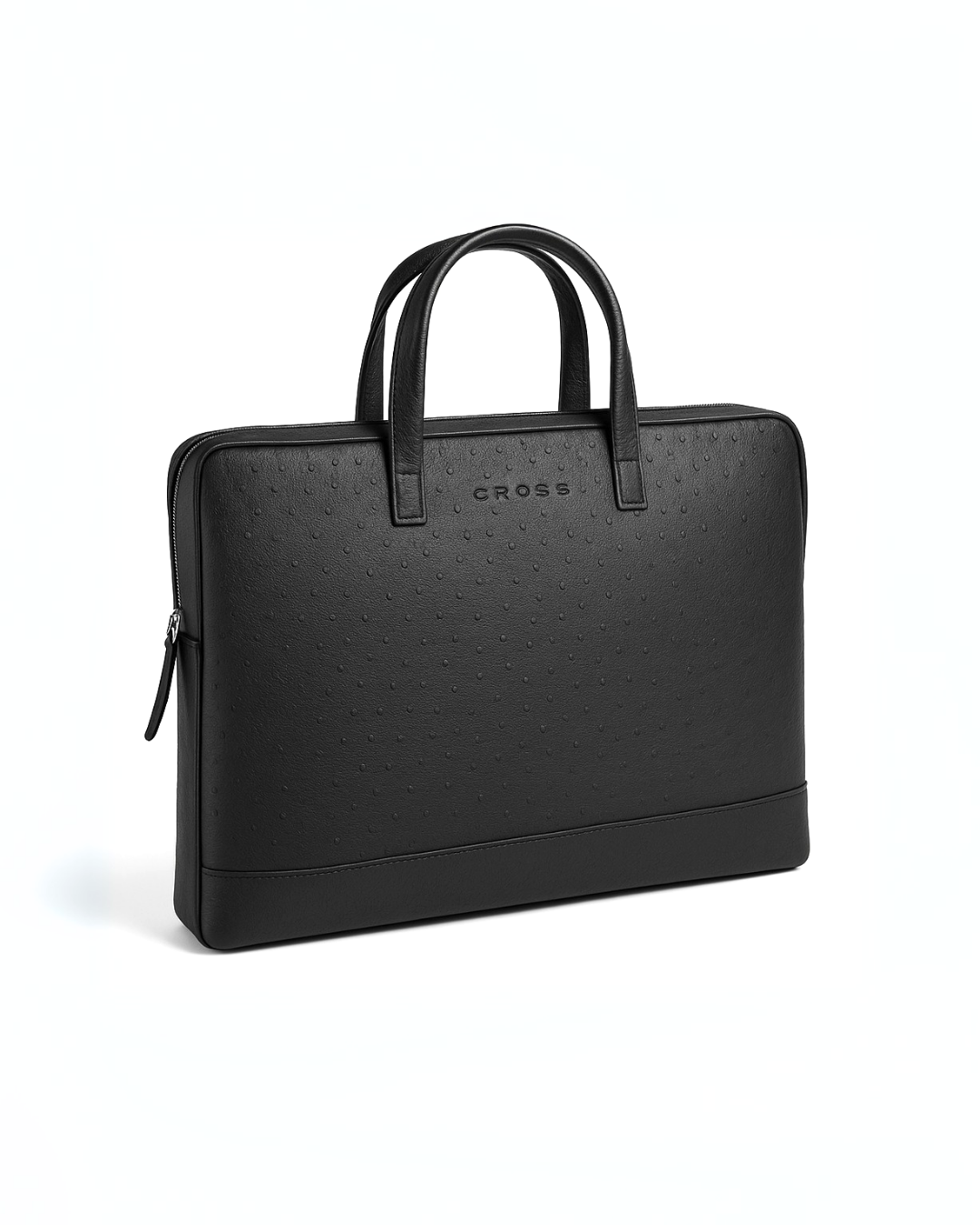 Racie Laptop Sleeve With Luggage Strap & Handle - Black