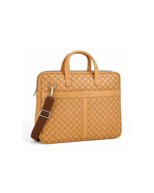 Combo Duffle Bag, Sling Bag, Laptop Bag with Gift Box Beige