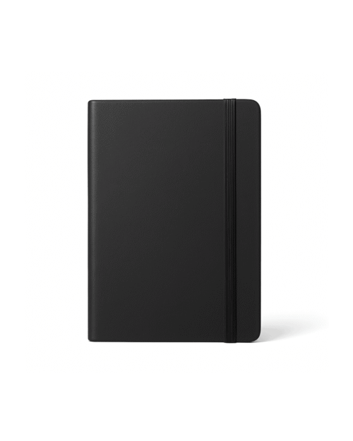 Black Elastic Pen & Diary