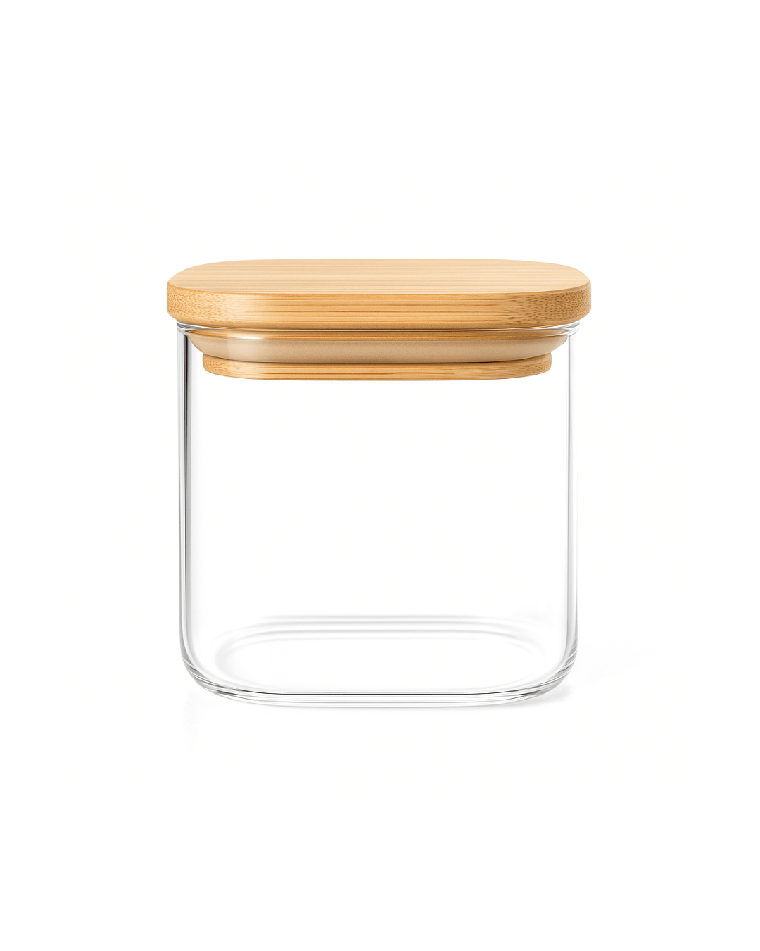 Square Glass Jar ( 170ml )