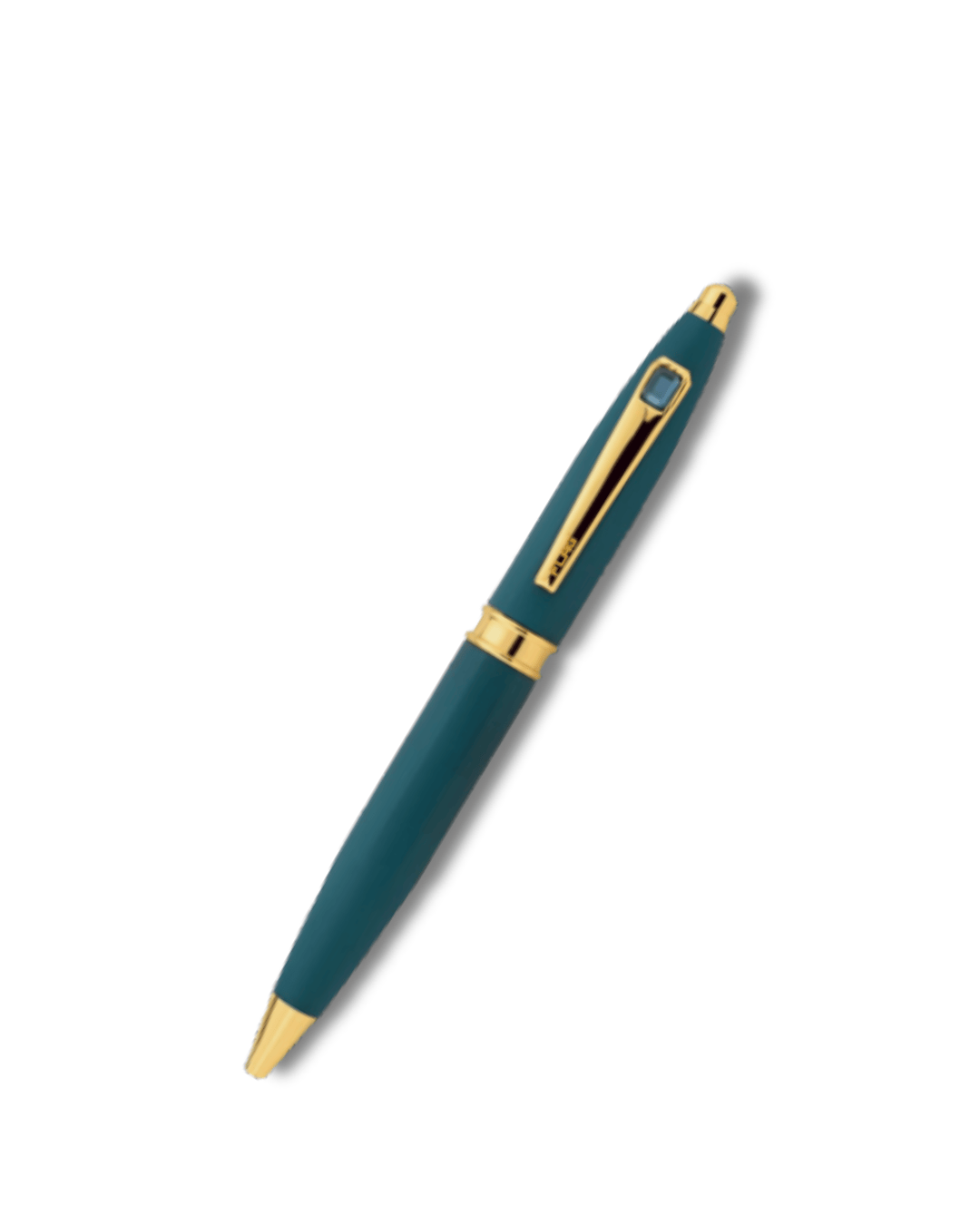 Green Stone Ball Pen