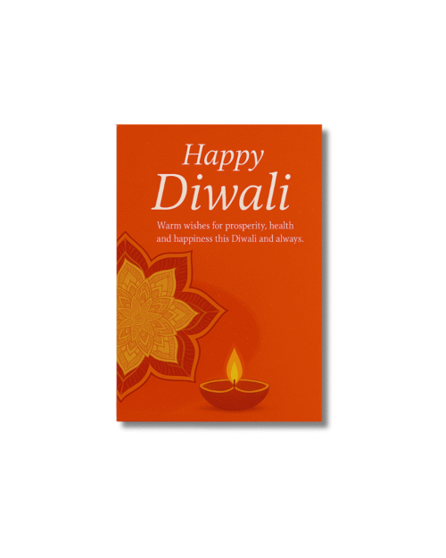 The Diwali Signature Set - Festive Greeting Card Festive Greeting Card
